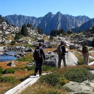 excursionistes al parc